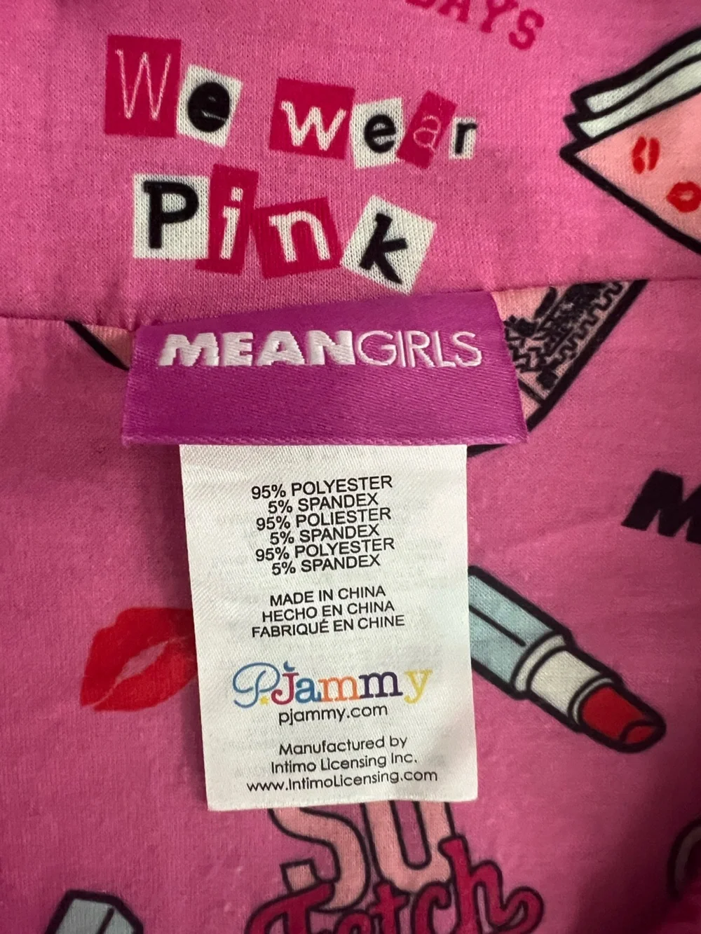 Mean Girls women pink
